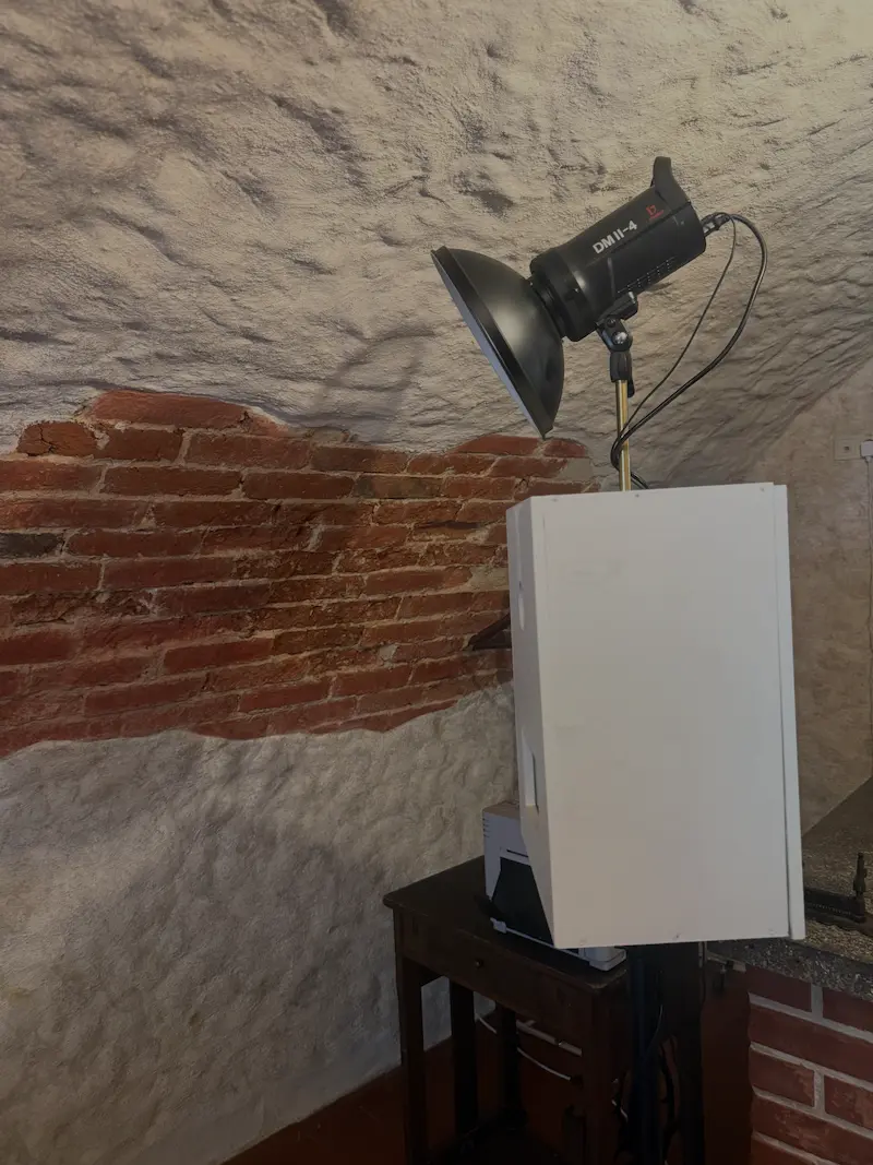 Fotobox bei einem Geburtstag im Hotel Fronfeste in Amberg